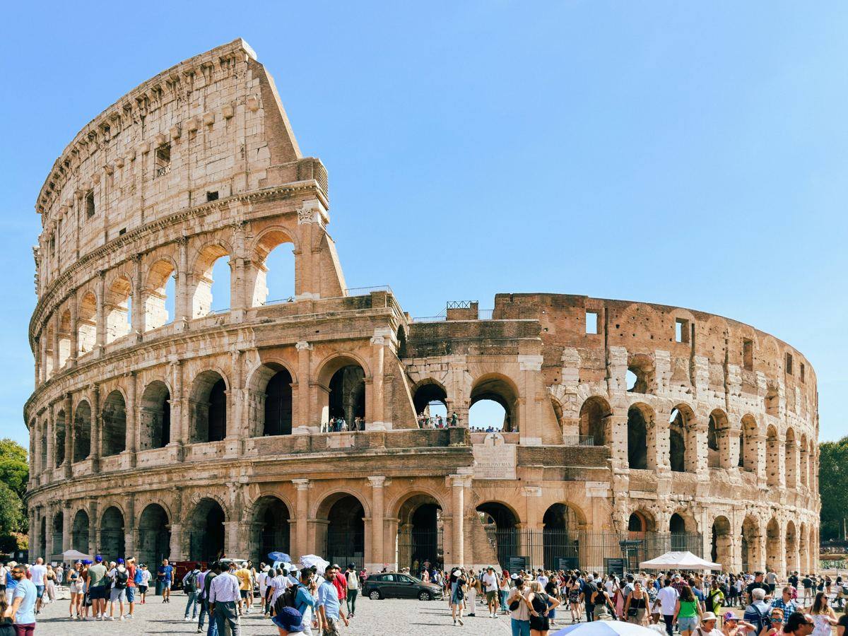 The Colosseum in Rome